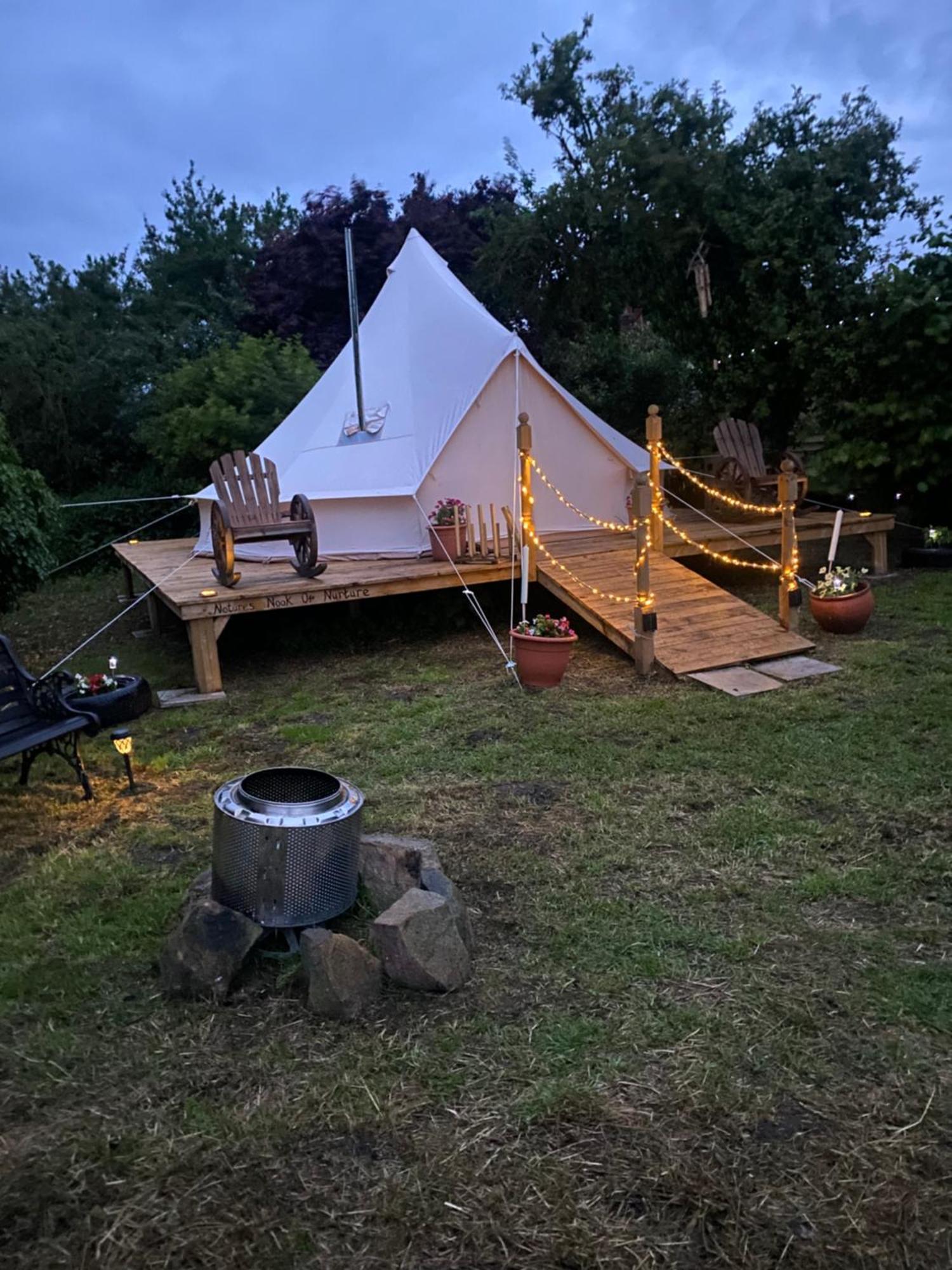Luxury tent Natures Nook Of Nurture Thetford